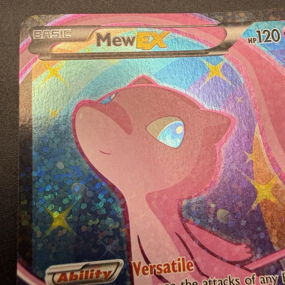 Pokemon Mew EX (Full Art) RC24/RC25 Legendary Treasures Radiant Collection LP